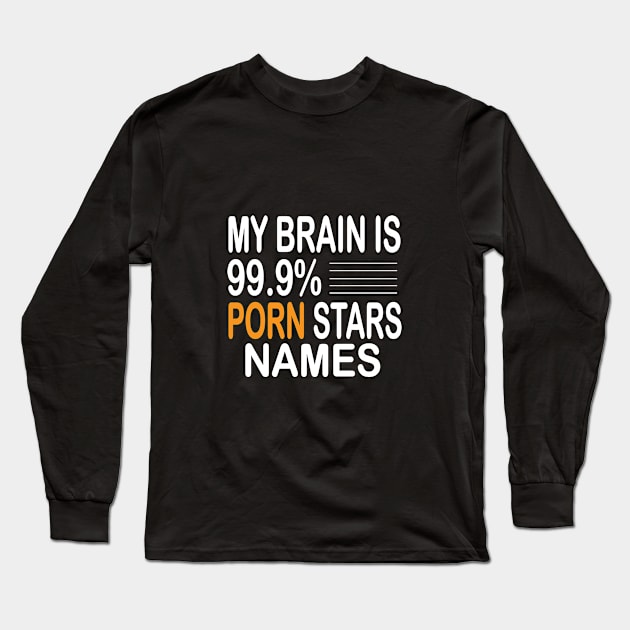 funny quote Long Sleeve T-Shirt by othmane4